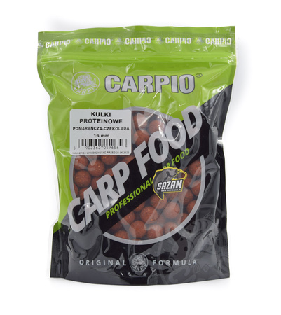 Kulki proteinowe Carpio 1kg 16mm Pomarańcza Czekolada
