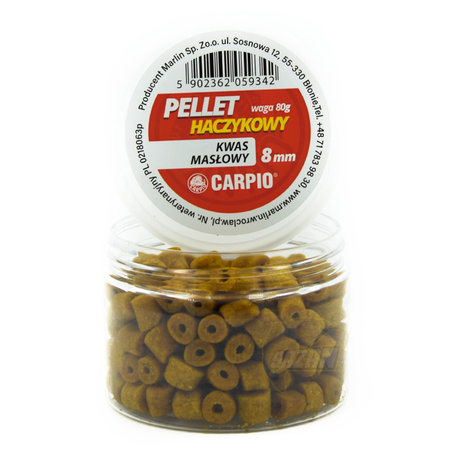 Pellet Haczykowy Carpio 8mm Kwas Masłowy